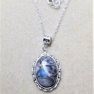 Crazy Lace Agate Necklace